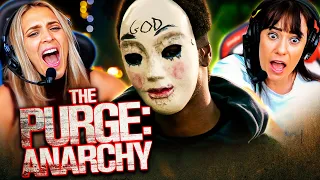 THE PURGE: ANARCHY MOVIE REACTION!! FIRST TIME WATCHING! Full Movie Review | The Purge 2 2014