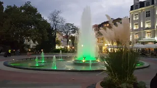 Bulgaria Plovdiv Virtual Walking Tour Around the City Center 4K