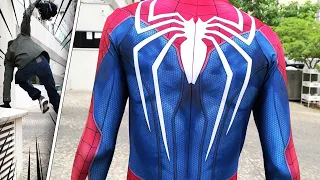 SPIDER-MAN PS4 in REAL LIFE - Cosplay Costume