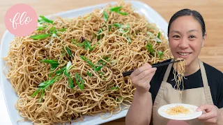 Make a Mountain of Noodles for $4 - Garlic Sesame Lo Mein