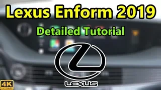 Lexus Enform Infotainment 2019 Detailed Tutorial and Review: Tech Help