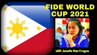 GO WGM JANELLE MAY FRAYNA! LABAN PILIPINAS! Fide World Cup 2021 Round 1 Tie Breaks! @lichess.org[TL]