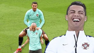 Cristiano Ronaldo Funny Moments With Teammates