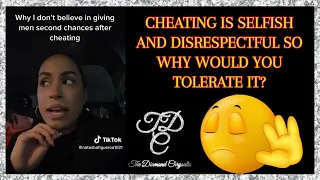 CHEATING... WHY YOU SHOULDN'T GIVE THEM A SECOND CHANCE NO MATTER WHAT. #DIVEST #SELFLOVE #CHEATING