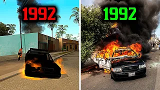 El estallido social del GTA San Andreas basado en hechos reales