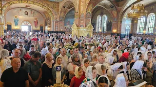 Архиерейское богослужение Предстоятелей в Банченском Монастыре 02.06.24