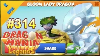 Gloom Lady Dragon Hatching + CRYSTAL DRAGON BREEDING! - Dragon Mania Legends #314