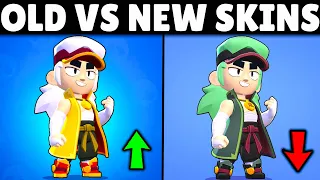 Old Vs New Exclusive Skins #Starrtoon