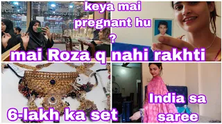 Roza na rakhny ki wajah || keya mai pregnant hu || India sa saree || Hira shahid