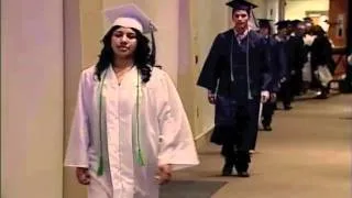 West Hall's Class of 2010 graduation walkout