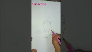 Easy drawing for kids/beginners.#drawingforkids #shorts#ytshorts .#easykidsdrawing.draw lion fast.