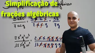 Frações algébricas 02: Simplificação de frações algébricas