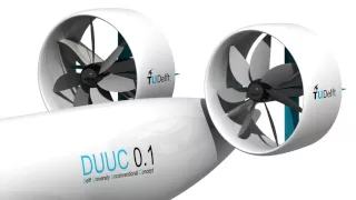 DUUC aircraft with the innovative 'Propulsive Empennage' concept