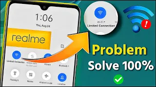 How to Solve Realme Wi-Fi Limited Connection Problem | Realme Wi-Fi Problem Not Connected Solution