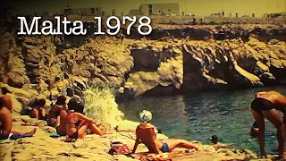 Malta 1978 Footage ~ AI Enhanced 8mm Film