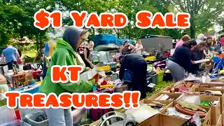 Attended The Biggest $1.00 Yard Sale Of The Year! #Police Called
