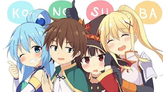 Смешные моменты из аниме "Konosuba" за 19 минут