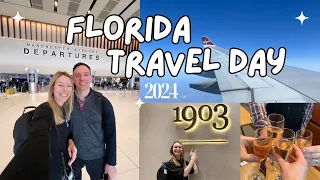 FLORIDA TRAVEL DAY! 1903 Lounge Manchester Airport Man to Orlando via Atlanta with Virgin March 2024