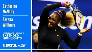 Serena Williams vs Catherine McNally Extended Highlights | 2019 US Open Round 2