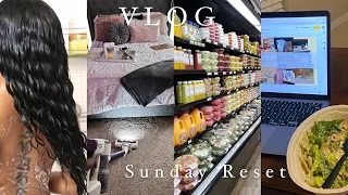 SUNDAY RESET! | ERRANDS, GROCERIES, SELF CARE, DEEP CLEANING ETC    | AVA GALORE