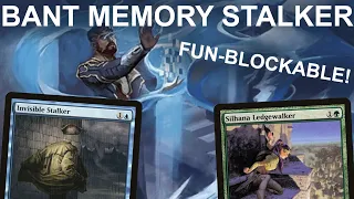 REMEMBER ME?! Legacy Bant Invisible Stalker with Proft's Eidetic Memory! Beatdown control! MTG MKM