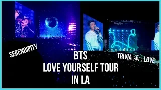 180908 BTS LOVE YOURSELF TOUR IN LA | JIMIN (지민) Serendipity | RM (알엠) Trivia 承: Love | The Plebes