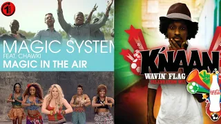 World Cup Songs Unlimited | MAGIC SYSTEM-Magic In The Air | K'NAAN-Wavin Flag | Shakira-Waka Waka