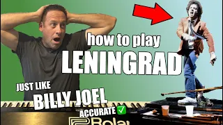 How To Play Leningrad by Billy Joel On The Piano Shawn Cheek