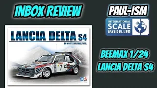 Beemax 1/24 Lancia Delta S4 InBox Review