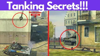 Secret Ways To TANK/BLOCK Damage! MUST SEE! WOT Blitz