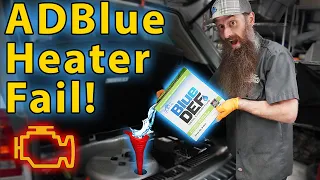 3.0t TDI AdBlue Heater Failure ~ P205B Check Engine Light