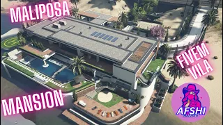 Millionaire's Mansion in GTA 5  -  Fivem  Maliposa  Mansion  -  Fivem Beautiful  Gang villa