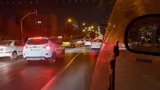 A street bike in Tehran