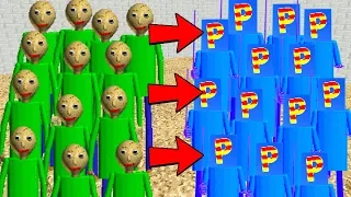 Funny moments in Baldi's Basics || Experiments with Baldi Episode 12