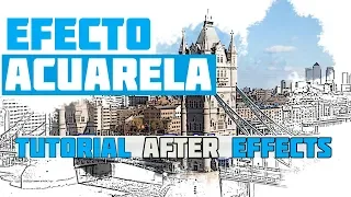 After Effects Tutorial 🎨 EFECTO ACUARELA o Cartoon con Adobe After Effects