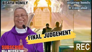 inspiring homily fr.ciano ubod👉 final judgement #praydisciplesuffering.