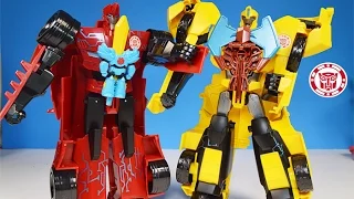 Transformers Robots in Disguise Power Surge Sideswipe and Mini-Con Windstrike