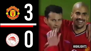 Manchester United v Olympiacos | UCL | 2001/2002