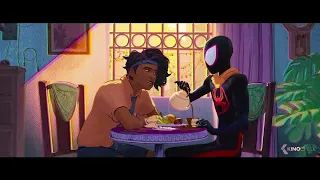 Chai tea with Indian Spider-Man scene (Across the Spider-Verse)