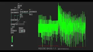 Reese Bass v1.1 - MaxMSP