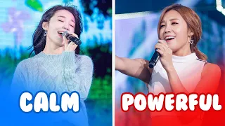 Eunji 정은지- Powerful Vocals vs Calm Vocals