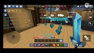 Trolling noob with Disguised Bomb in solo BEDWARS!! (BlockmanGo)