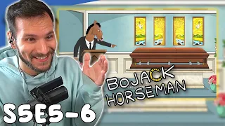 THE EULOGY! Bojack Horseman 5x5 & 5x6 Reaction | Review & Commentary ✨