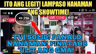 EAT BULAGA TVJ NILAMPASO NA NAMAN ANG SHOWTIME NGAYONG MARTES! GMA EB BULAGTA!