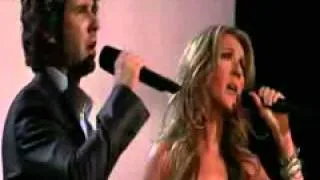 Celine Dion & Josh Groban Live "The Prayer" HD 720p