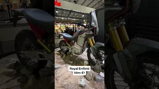 New Royal Enfield HIM - E Himalayan Electric concept| Eicma 2023 #eicma2023 #royalenfield