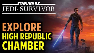 Rumor: Explore the High Republic Chamber in the Forest | Star Wars Jedi: Survivor