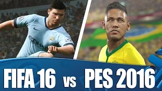FIFA 16 vs PES 2016 - We've played them both!