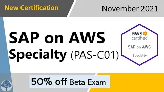 New Cert - SAP on AWS Specialty Certification