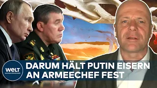 PUTINS KRIEG: Russischer Armeechef Gerassimow zeigt sich an der Front | WELT Analyse